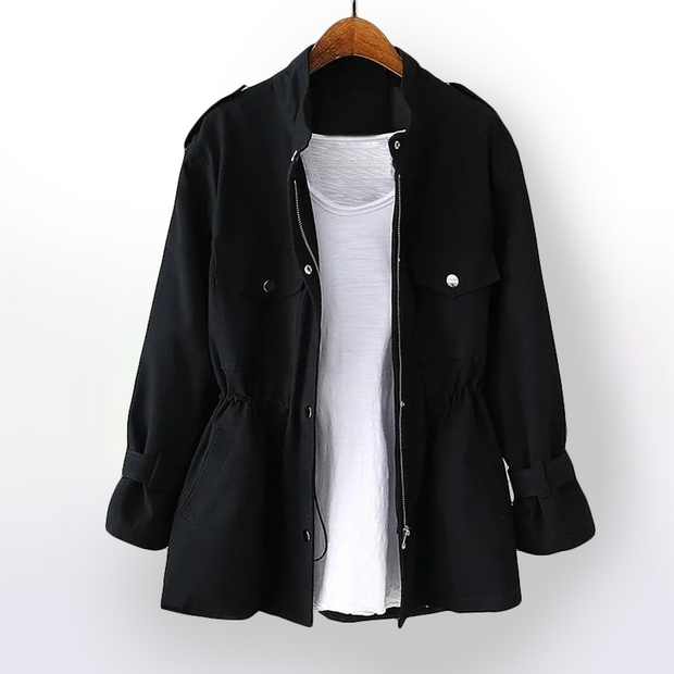 WW | Leichte Sommerjacke Damen Schwarz