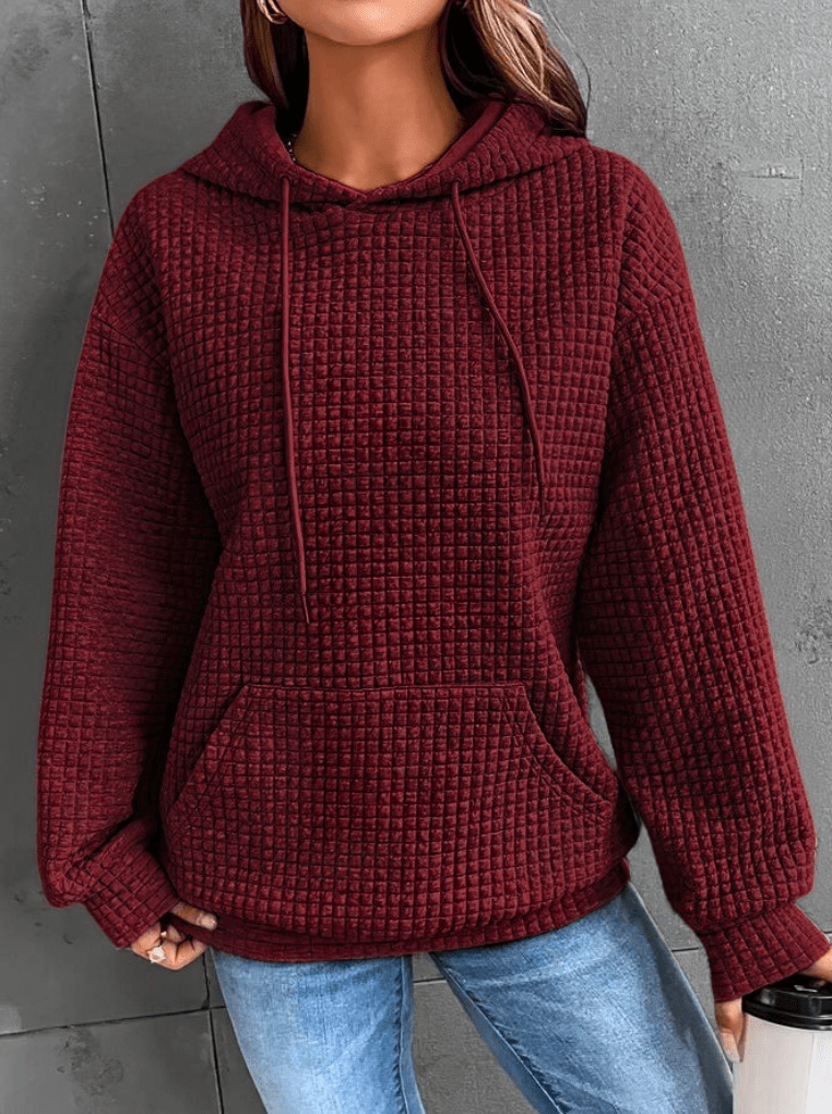 WW | Damen Pullover Kapuzenpulli Für Damen Komfortabel & Warm