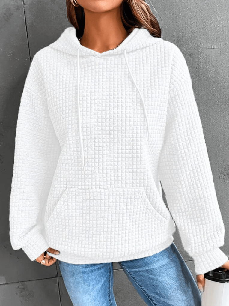 WW | Damen Pullover Kapuzenpulli Für Damen Komfortabel & Warm