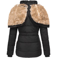 WW | Warme Winterjacke Mit Pelzfutter Für Damen