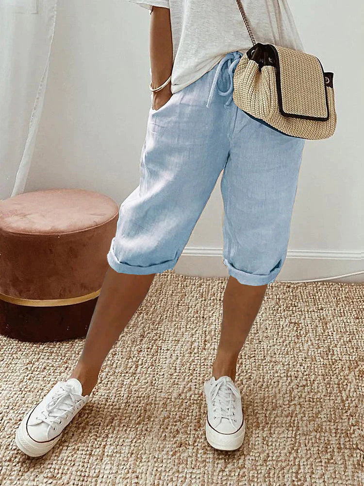 WW | Leichte Baumwoll Shorts Für Den Sommer