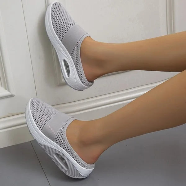 WW | Orthopädische Slip on Keilschuhe Für Frauen