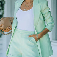 W&W - Blazer & Shorts Set