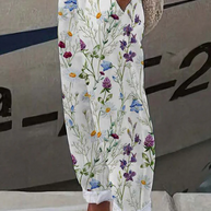 WW | Casual Unique Printed Button Pocket Pants