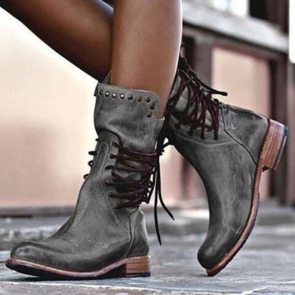 WW | Damen Leder Stiefel
