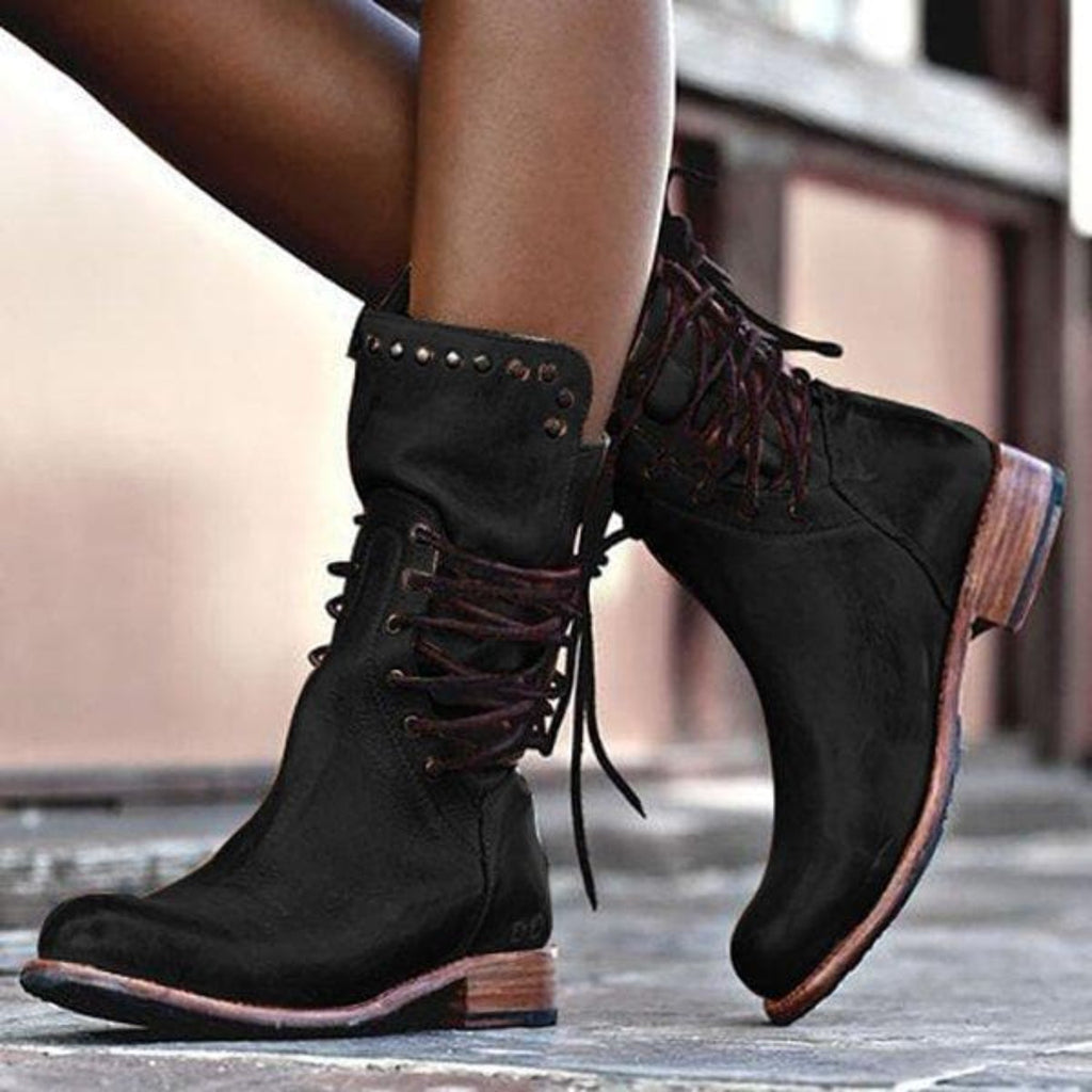 WW | Damen Leder Stiefel