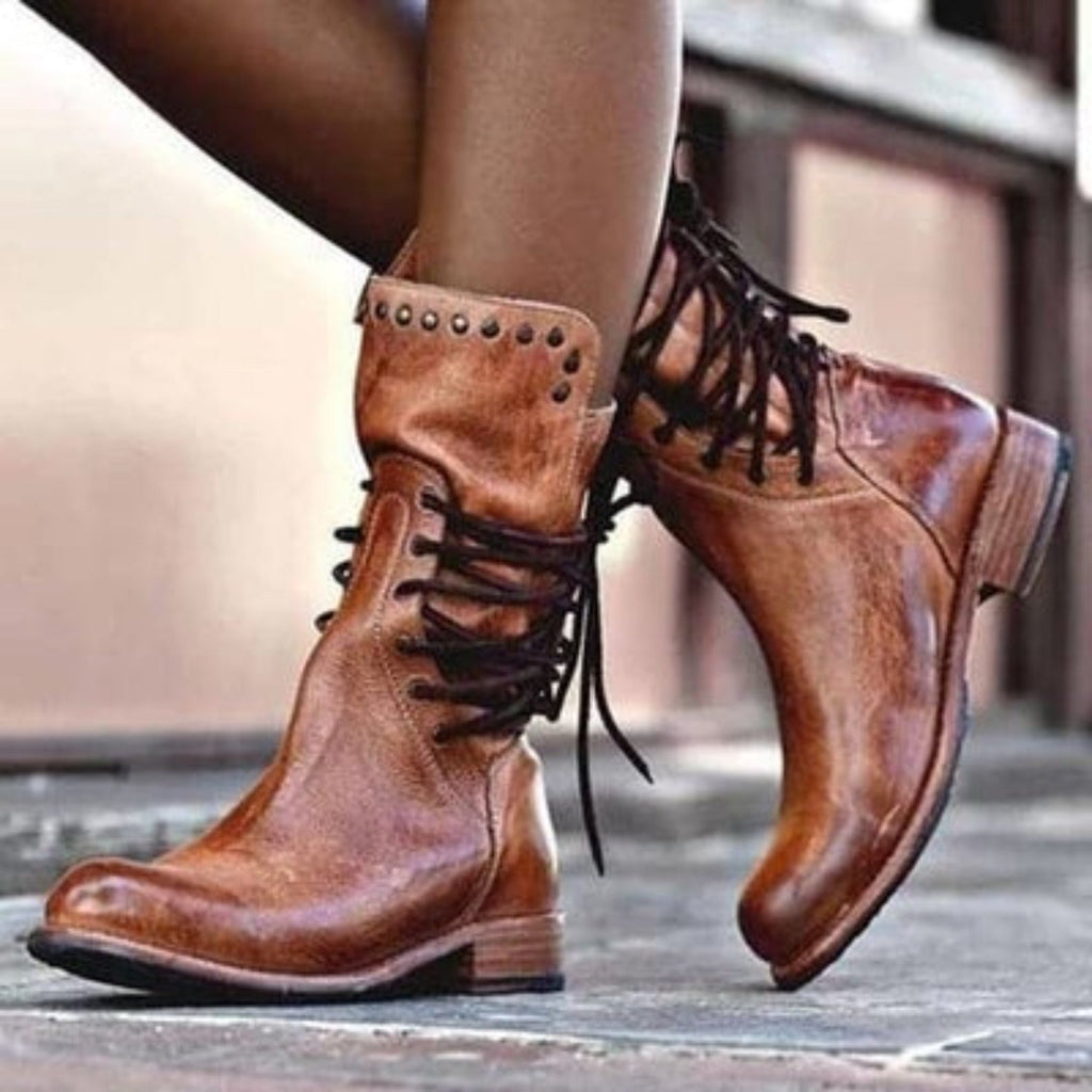 WW | Damen Leder Stiefel