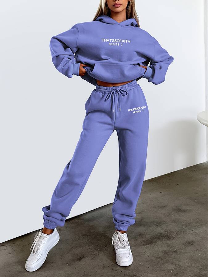 WW | Damen Hose und Strick Set