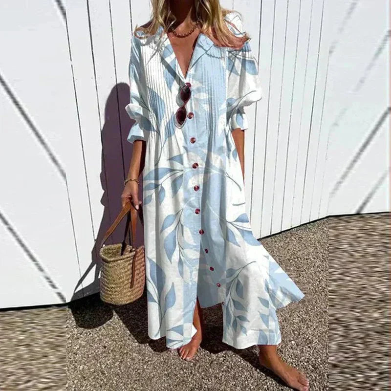 WW | Klassisches Boho Maxi Kleid