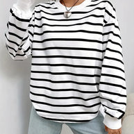 WW | Gestreiftes Sweatshirt Für Damen