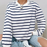 WW | Gestreiftes Sweatshirt Für Damen