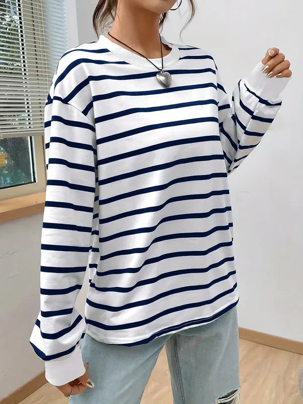 WW | Gestreiftes Sweatshirt Für Damen
