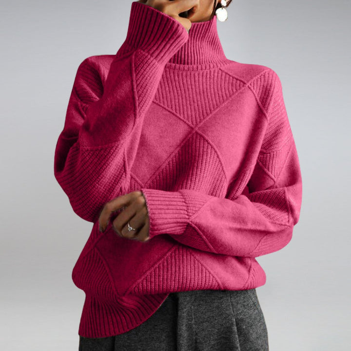 W&W Mode | Luxus Damen Kaschmir Rollkragenpullover Für Wärme Und Eleganz