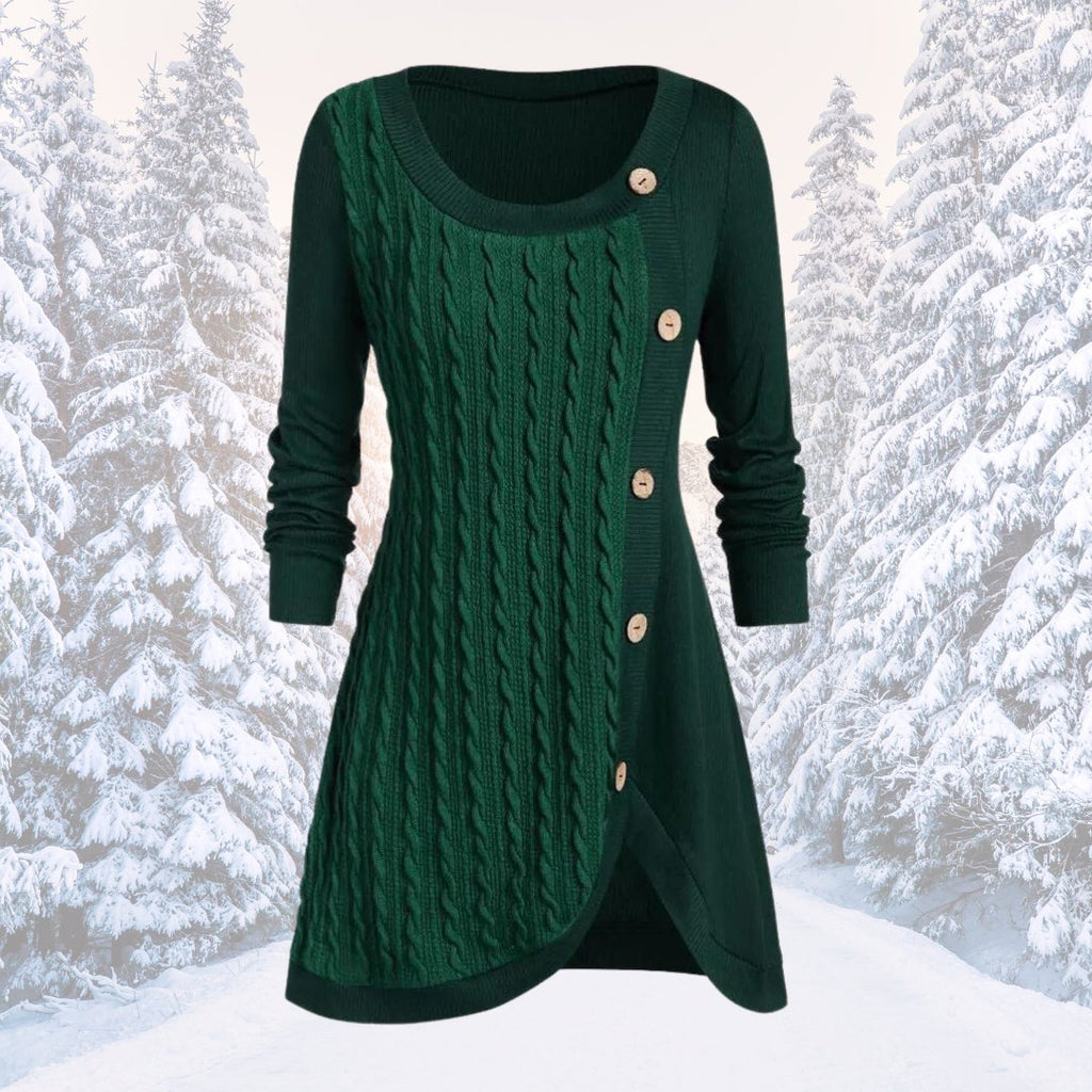 WW | Warmer und Eleganter Pulloverkleid