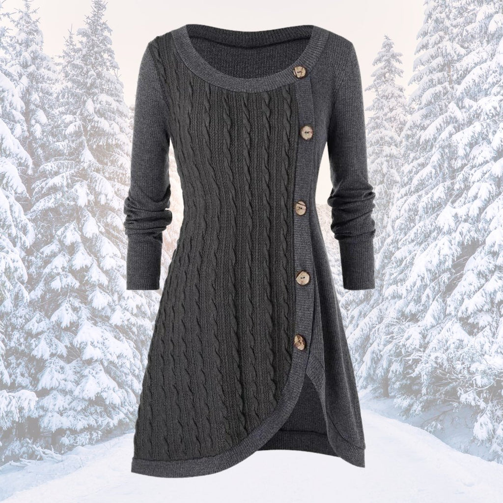 WW | Warmer und Eleganter Pulloverkleid