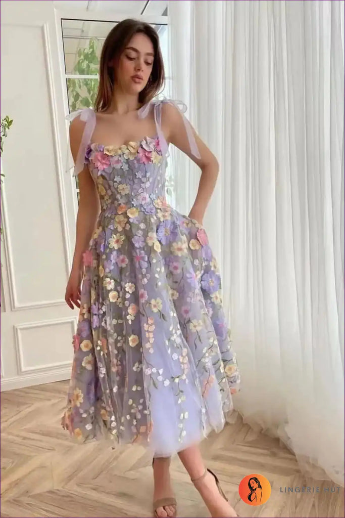 WW | Floral Fantasy Spitzenkleid - Sexy Sommer-Eleganz
