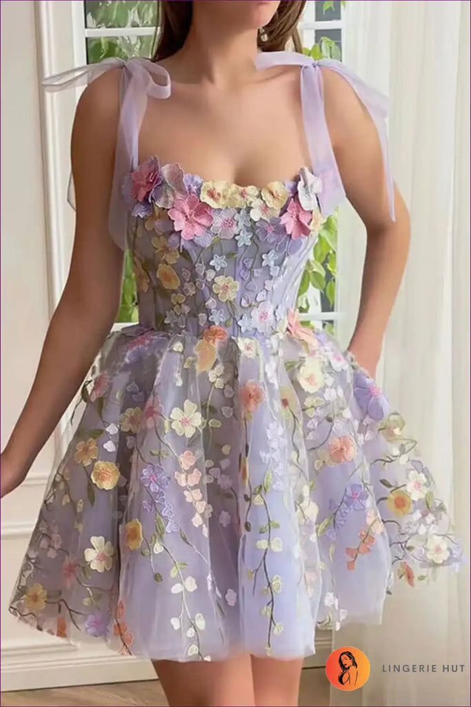 WW | Floral Fantasy Spitzenkleid - Sexy Sommer-Eleganz