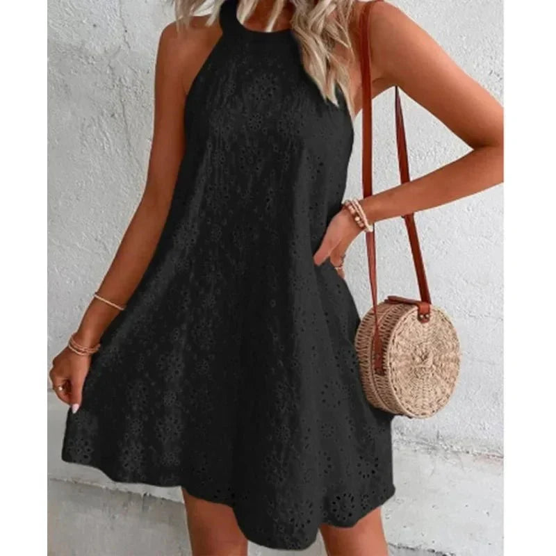 W&W Mode | Lässig Mini Kleid Ärmellos