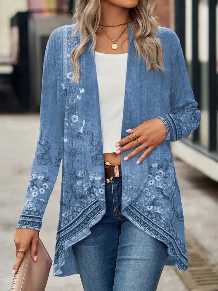 WW | Locker Sitzendes Lässiges Gestricktes Kimono Top Für Damen