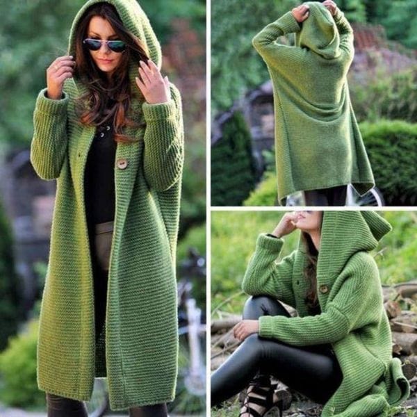 WW Charme: Vielseitige Longstrickjacke für jeden Stil