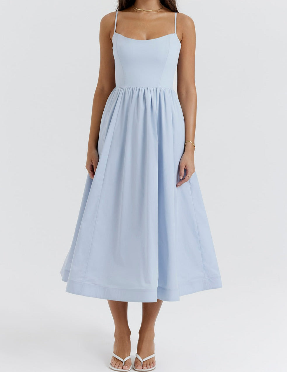 W&W Mode | Elegantes Midikleid Look