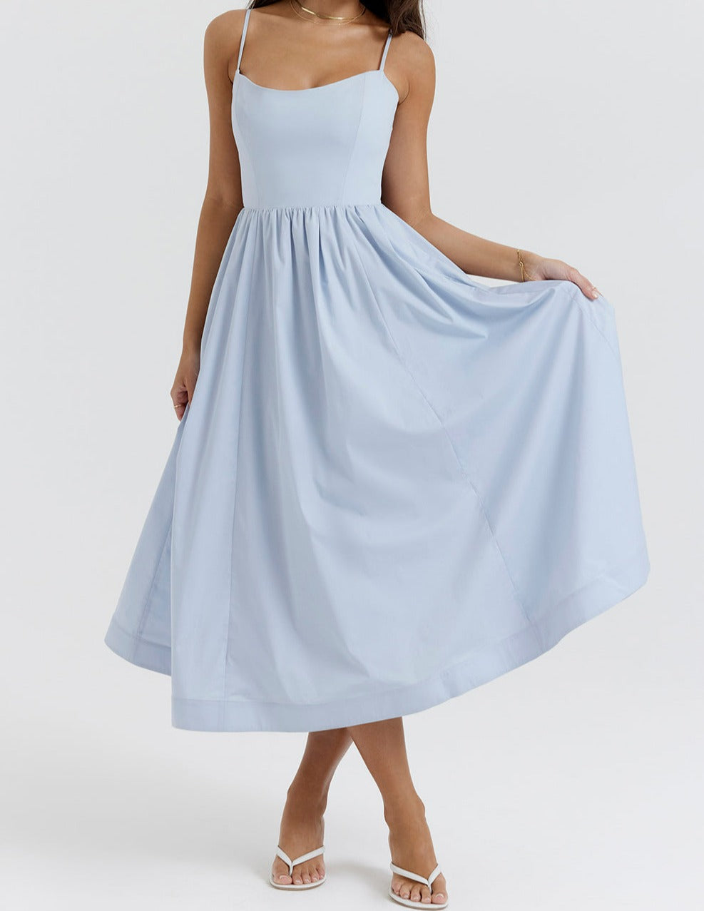 W&W Mode | Elegantes Midikleid Look