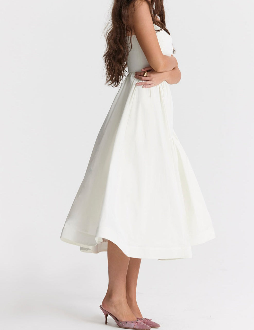 W&W Mode | Elegantes Midikleid Look