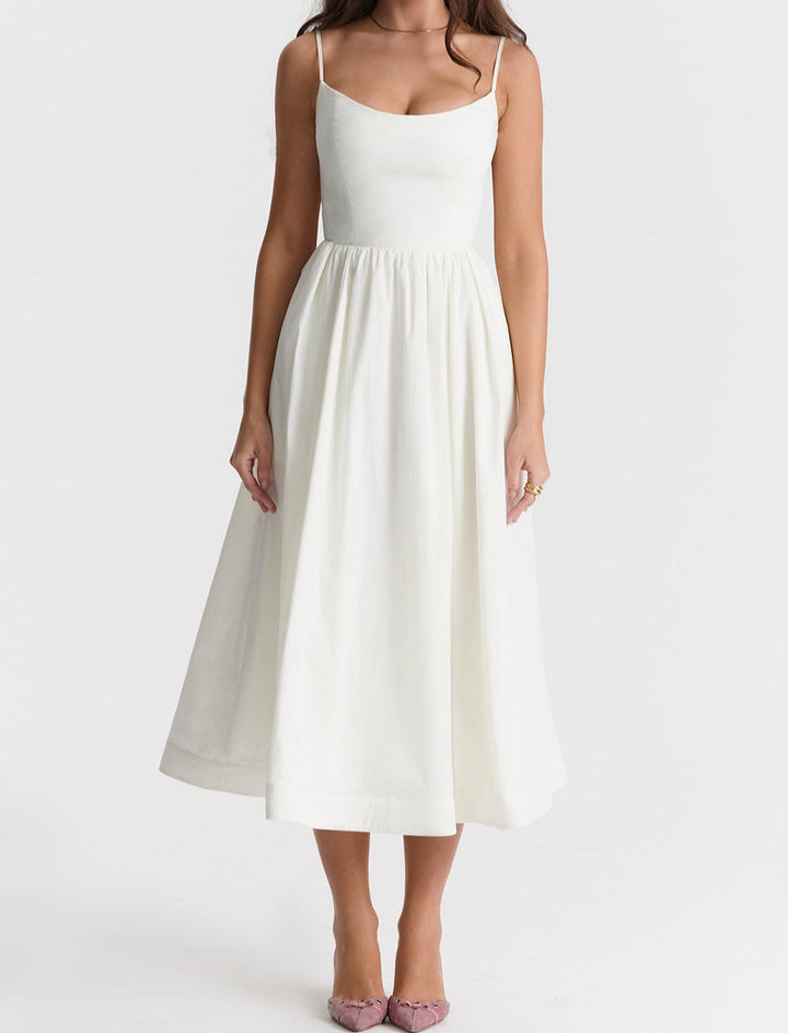 W&W Mode | Elegantes Midikleid Look