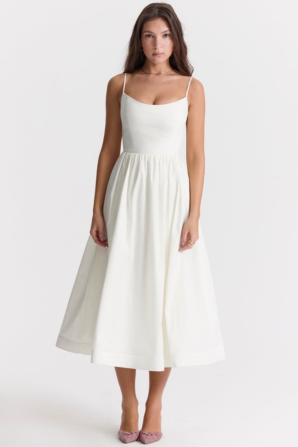 W&W Mode | Elegantes Midikleid Look
