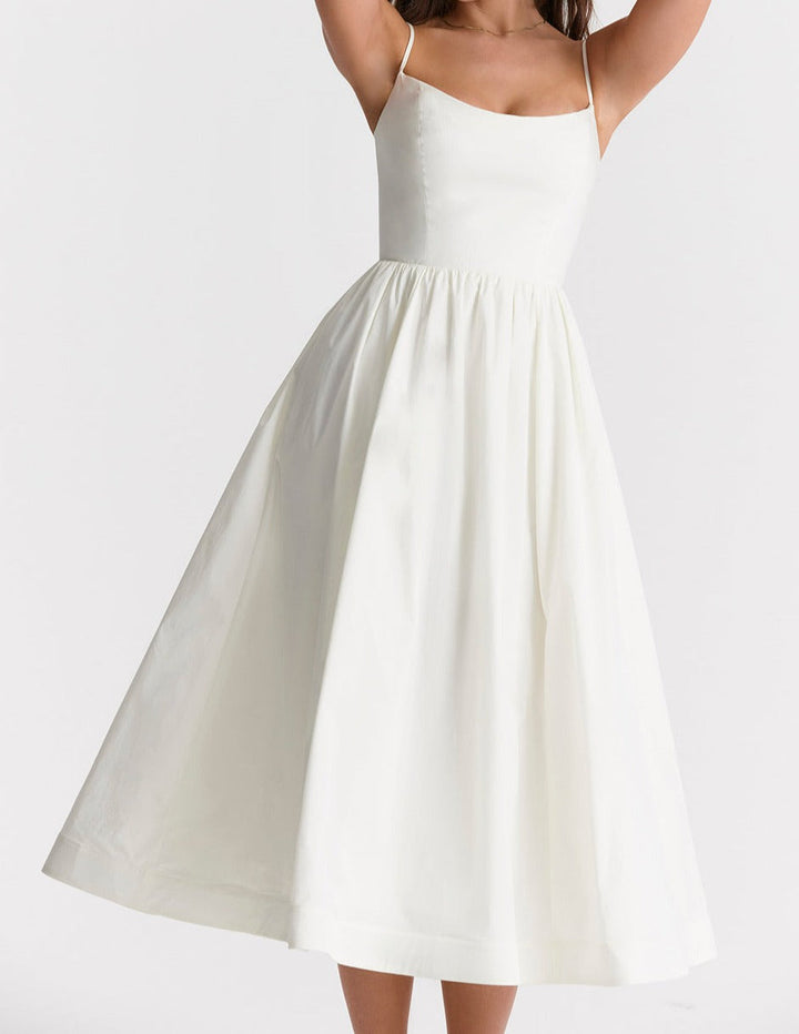 W&W Mode | Elegantes Midikleid Look