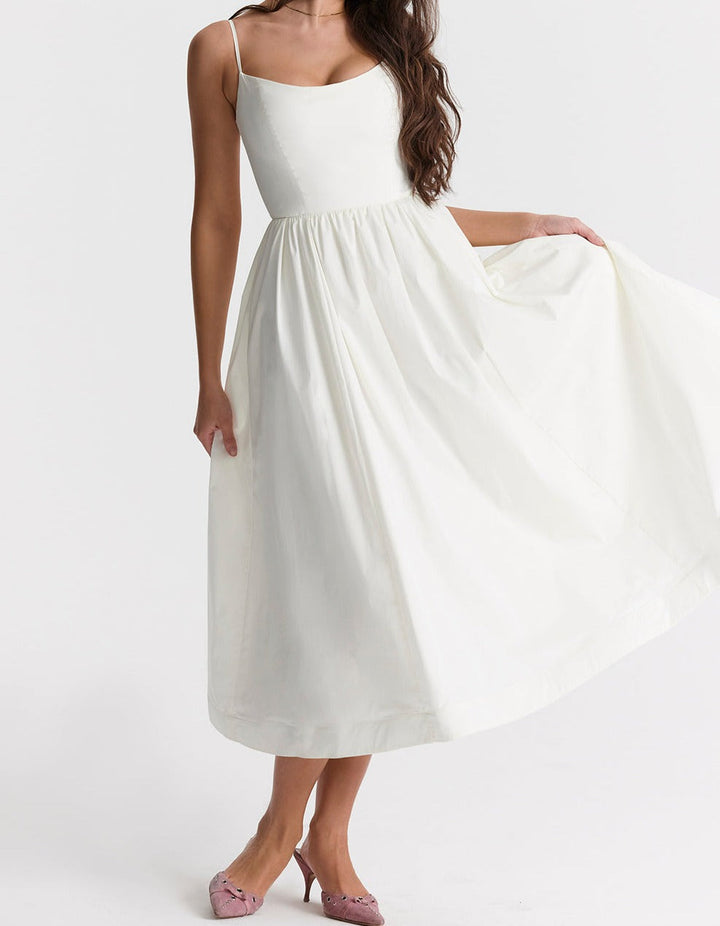 W&W Mode | Elegantes Midikleid Look