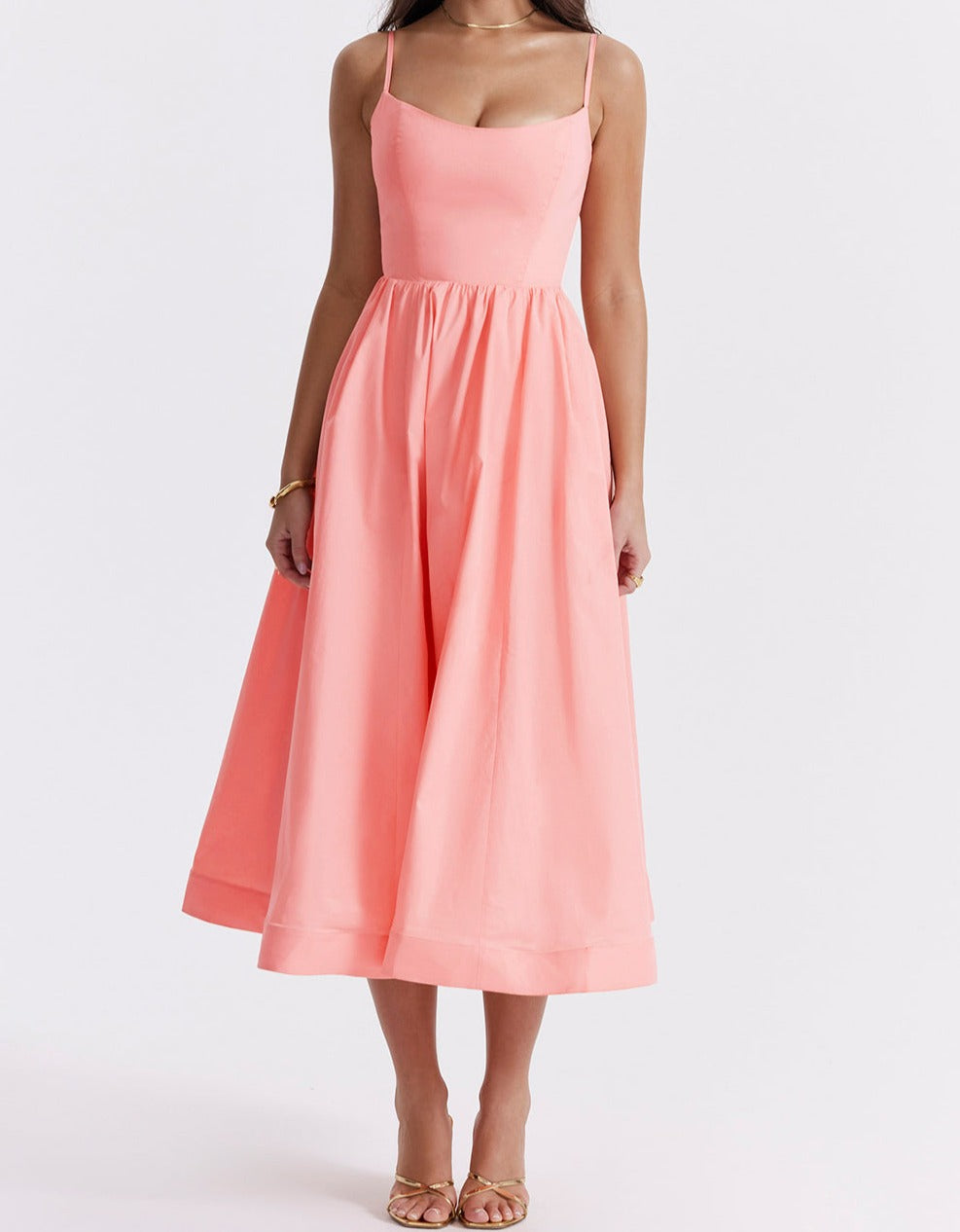 W&W Mode | Elegantes Midikleid Look