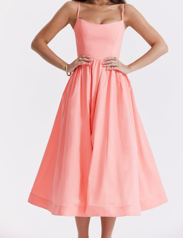 W&W Mode | Elegantes Midikleid Look