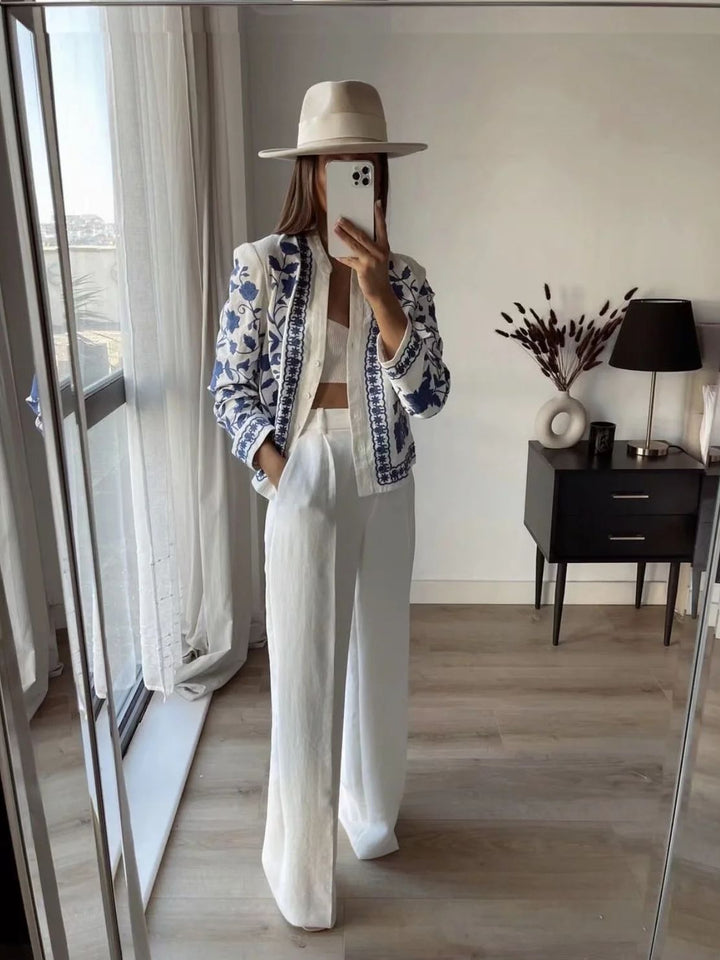 W&W Mode | Baumwollfreies Cardigan Sonnenschutz-Shirt