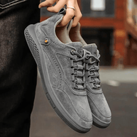 WW | Herren Sneakers Italienische Wildleder Sneakers Lässig Und Komfortabel