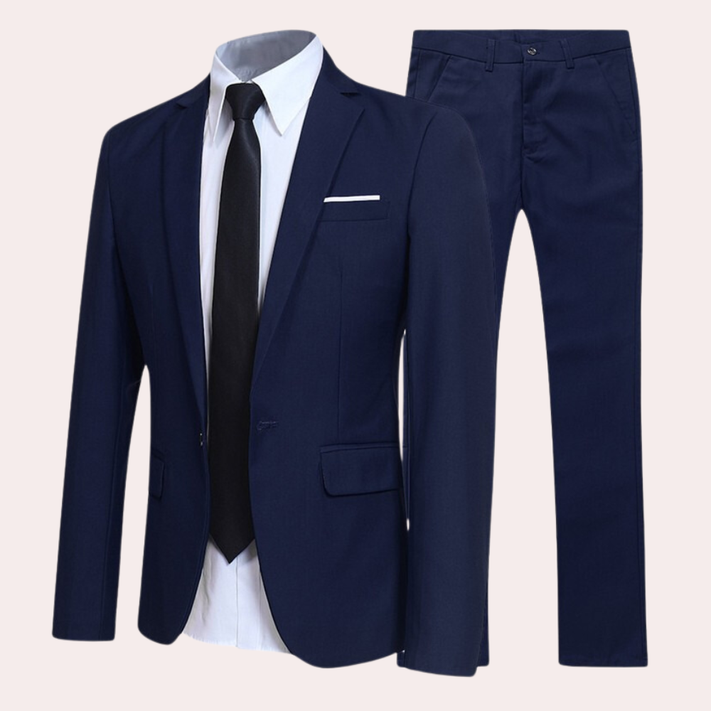W&W Mode | Eleganter Herren Anzug Slim Fit, Vielseitig & Stilvoll