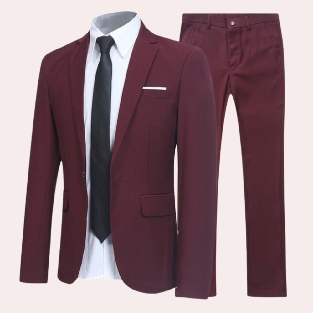 WW | Eleganter Herren Anzug Slim Fit, Vielseitig & Stilvoll