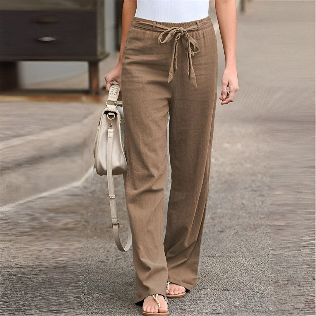 W&W Mode | Damen Leinenhose