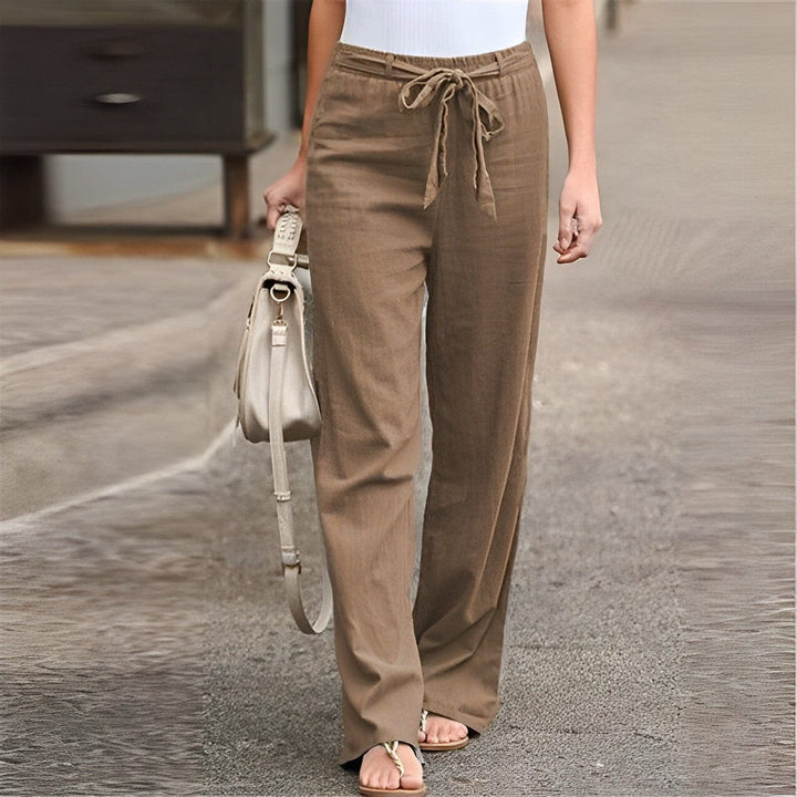 W&W Mode | Damen Leinenhose