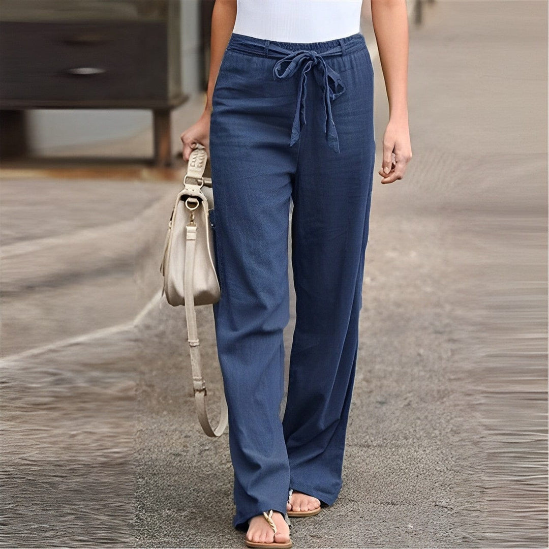 W&W Mode | Damen Leinenhose
