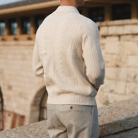 WW | Strick Pullover für Herren mit Kragen