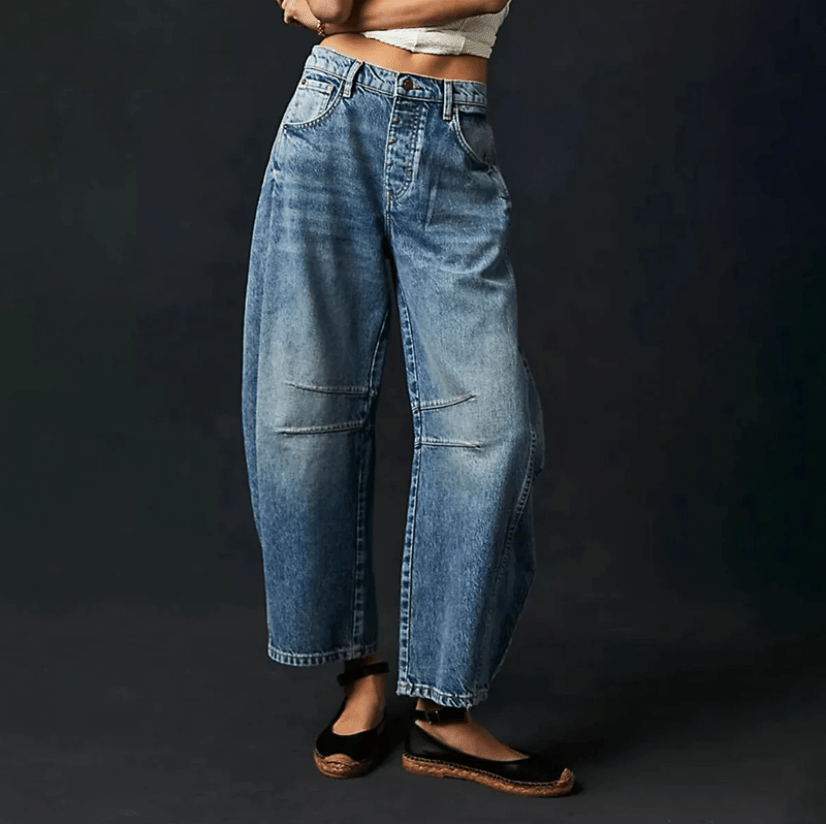 WW | Weite Damen Jeans Bequeme Jeans Trendy Design