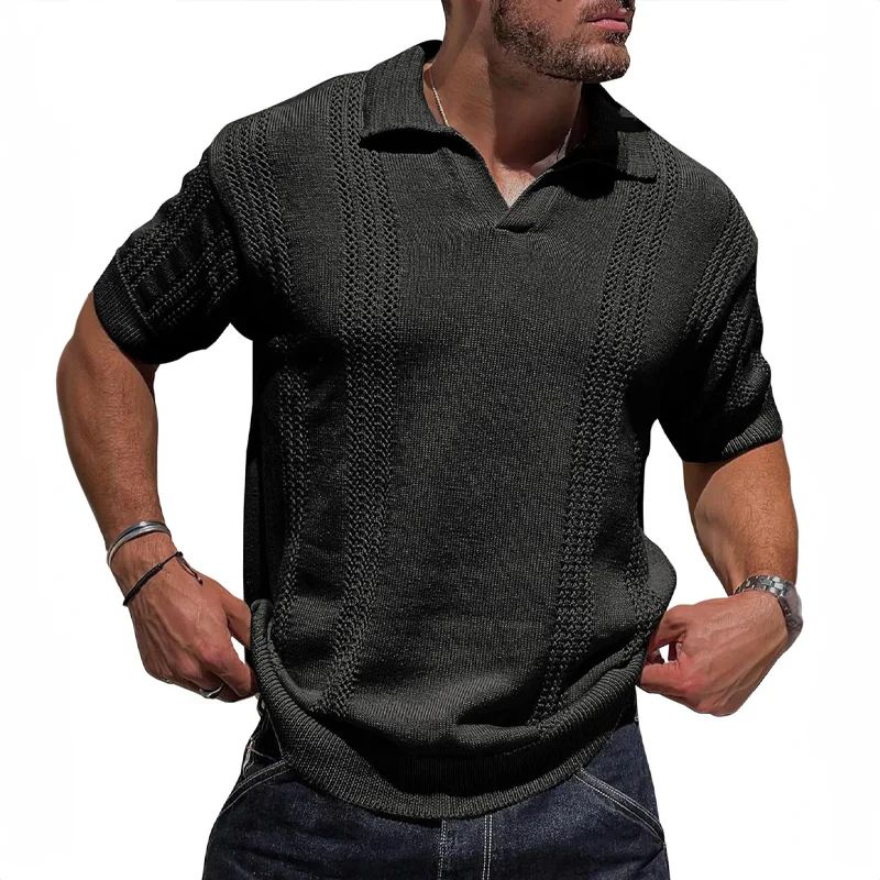 WW | Luxe Gestricktes Sommerpolo Für Herren