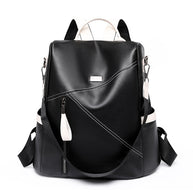 WW | Luxus Damen Reise Schwarz Rot Weiß Rucksack