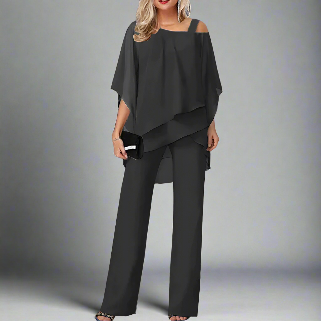 W&W Mode | Chiffon Satz Für Damen Elegantes Satz Für Festliche Abende