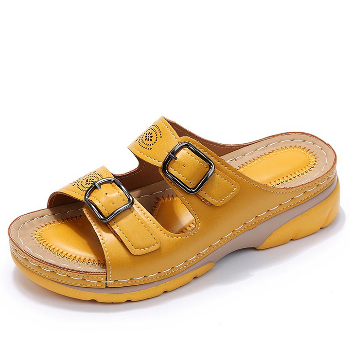 W&W Mode | Orthopädische Ledersandalen Bequeme Sandalen Für Den Sommer