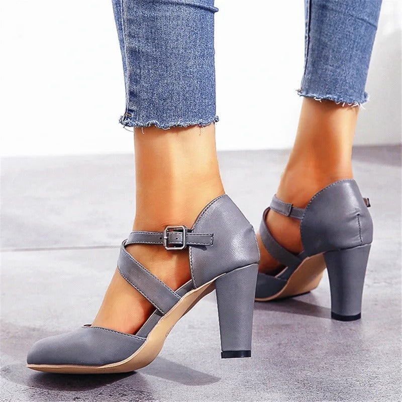 Damen-High-Heels mit gepolsterter Sohle