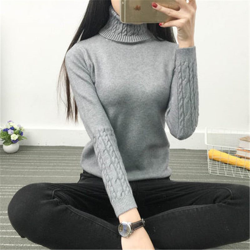 WW - Elegant Chic Strickpullover mit Zopfmuster