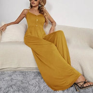 WW | Bequemer Baumwoll-Jumpsuit für Damen | Lässig und Atmungsaktiv