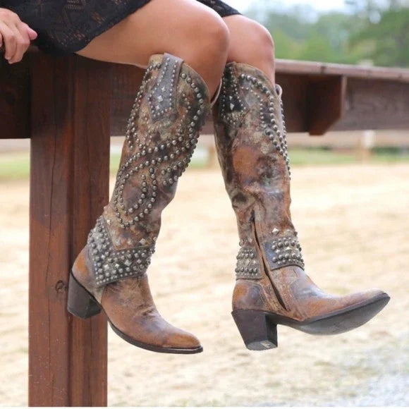 WW | Cowboystiefel mit Absätzen
